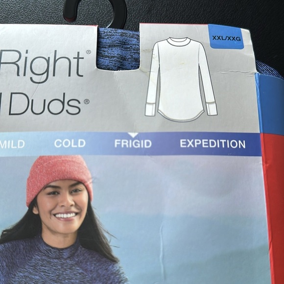 NIB Plus Size Women’s Long Sleeve Mock Neck Top - Picture 8 of 9